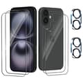 3-in-1 iPhone 16 Fram- & Baksida + Kameralinsskydd