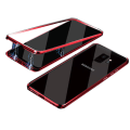 Miniatyrbillede 1 af 11: Samsung Galaxy S9 - Smart Dobbeltsidet Magnetisk Skal Röd