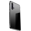 Huawei Nova 5T - Skyddande Silikonskal (FLOVEME) Silver