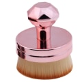 Miniatyrbild 9 av 11: Premium Mjuk Oval Makeupborste Foundation / Löspulver Roséguld