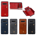 Miniatyrbillede 2 af 11: Samsung Galaxy S10 Plus - Praktisk cover med kortrum Ljusbrun