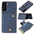 Miniatyrbillede 1 af 11: Samsung Galaxy S23 Plus - Skal med Korthållare Mörkblå
