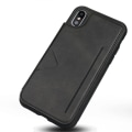 Pikkukuva 6 / 8: iPhone X/XS - Skal med Kortfack (HANMAN) Roséguld