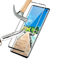 Miniatyrbilde 1 av 11: HuTech EXXO-Skärmskydd i 3D 2-PACK till Samsung Galaxy S10 Svart