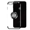Pikkukuva 1 / 11: iPhone 7 Plus - Praktiskt Silikonskal FLOVEME med Ringh�llare Svart