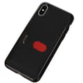 Skyddande Stilrent Skal (HANMAN) - iPhone XR Svart