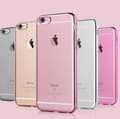 iPhone 6/6S - Stilrent Silikonskal från LEMAN Rosa