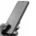 Miniatyrbillede 7 af 11: A51 3-PAK Skærmbeskyttelse 2.5D Anti-Fingerprints 9H 0,3mm Svart