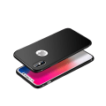 Pikkukuva 5 / 11: iPhone X/XS - Mattbehandlat Skal i Silikon Röd