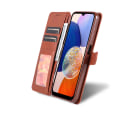 Miniatyrbillede 11 af 11: Lyxigt läderfodral för Samsung Galaxy A14 5G Brun
