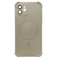 Miniatyrbilde 3 av 11: iPhone 12 -  Silikonskal med Magnetiskt Stötskydd Svart