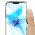 Miniatyrbild 11 av 11: iPhone 13 Mini - 1 Set Skal med Korthållare och Skärmskydd Genomskinlig
