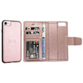 Miniatyrbilde 3 av 11: iPhone SE 2022 - Exklusivt Dubbelfunktion Plånboksfodral Roséguld