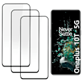 Pikkukuva 6 / 11: Heltäckande Härdat Glas 2.5D Skärmskydd OnePlus 10T (3-pack) Transparent