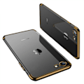Pikkukuva 1 / 11: iPhone 7 - Stilrent Silikonskal från FLOVEME Guld