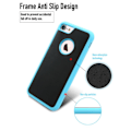 Miniatyrbild 5 av 11: Praktiskt Anti-Gravity Silicon skal för iPhone 6/6S PLUS FLOVEME Blå