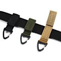 Pikkukuva 8 / 9: Slittålig Taktisk Nyckelkrok Ryggsäck Webbing MOLLE Grön