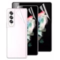 Miniatyrbilde 8 av 11: 3-PACK 4-in-1 Samsung Galaxy Z Fold 3 Hydrogel Skärmskydd Transparent