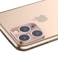 iPhone 11 Pro Ultratunn HD Kameralinsskydd Ram Roséguld