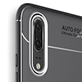 Miniatyrbillede 4 af 11: Huawei P20 Pro - AUTO FOCUS - Skal med Ringh�llare Svart/Blå