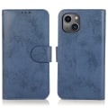 Miniatyrbillede 1 af 11: iPhone 15 - Pungetui i Flere Farver med 3-kortlommer Marine blue