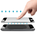 Pikkukuva 6 / 11: iPhone 8 Plus 2.5D 4-PACK Skärmskydd Ram 9H 0,3mm Svart