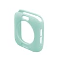 iWatch 4/5 Skyddsskali Silikon (Mattfinish) Ljusblå 44mm