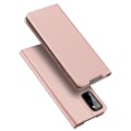 Miniatyrbild 1 av 11: Samsung Galaxy S20 Plus - Praktiskt Smart Plånboksfodral Roséguld