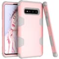 Stilrent Skyddsskal (LEMAN) Rugged Robot - Samsung Galaxy S10E Roséguld/Grå Roséguld/Grå