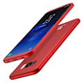 Miniatyrbillede 1 af 11: Praktiskt Skyddsfodral för Galaxy S8 (2 delar) Röd