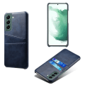 Miniatyrbilde 1 av 11: Samsung Galaxy S23 - Stilrent Praktiskt Skal med Korthållare Marinblå