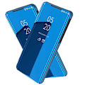 Pikkukuva 1 / 11: Samsung Galaxy S21 Ultra - Effektfullt Fodral LEMAN Himmelsblå