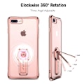 Miniatyrbillede 9 af 11: iPhone 7 - Stilrent Exklusivt skal med Kickstand från RAXFLY Blå