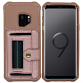 Pikkukuva 2 / 11: Samsung Galaxy S9 - Praktiskt Skal med Kortfack Blå