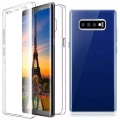 Miniatyrbilde 2 av 11: Crystal-Fodral med Touchsensorer (Dubbelt) Samsung Galaxy S10 Transparent
