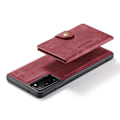 Miniatyrbild 10 av 11: Samsung Galaxy S20 - Effektfullt Skyddande Skal med Kortfack Brun