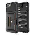 Pikkukuva 4 / 11: iPhone 6/6S - Effektfullt Elegant Skal med Kortfack Grön