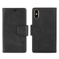 Miniatyrbilde 1 av 11: iPhone X/XS - Stilsikkert 2-i-1 Hanman Lommebokdeksel Svart