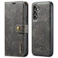 Miniatyrbild 8 av 11: Samsung Galaxy A55 5G - Retro Plånboksfodral med Magnetisk Design Blå