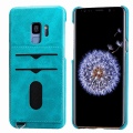 Pikkukuva 8 / 8: Samsung Galaxy S9 - Stilrent Skal med Korthållare (LEMAN) Mörkbrun Mörkbrun