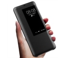 Miniatyrbillede 6 af 11: Elegant Smart-View Etui til Huawei Mate 20 Pro Guld