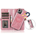Miniatyrbild 9 av 11: iPhone 13 MIni - Effektfullt Stilrent Plånboksfodral Roséguld