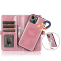 Pikkukuva 9 / 11: iPhone 13 MIni - Effektfullt Stilrent Plånboksfodral Roséguld
