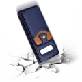 Pikkukuva 9 / 11: Samsung Galaxy S10 Plus - Praktiskt Stilrent Skal med Korthållare Svart
