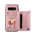 Miniatyrbild 11 av 11: Samsung Galaxy S10 Plus - Stilrent Skal med Kortfack Roséguld
