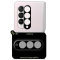 Miniatyrbild 5 av 7: Samsung Galaxy Z Fold 3 Kameralinsskydd 2.5D HD Transparent/Genomskinlig