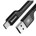 Miniatyrbillede 1 af 11: Brottfri Höghastighets-USB-kabel (Type-C) från BASEUS Svart