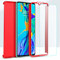 Pikkukuva 11 / 11: Huawei P30 - Skyddande Stilrent 360 Fodral Svart