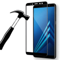 Pikkukuva 4 / 5: 3-PACK Samsung Galaxy A7 2018 Sk�rmskydd 2.5D HD 0,3mm Transparent