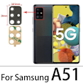 Miniatyrbillede 5 af 11: Samsung Galaxy A51 Bakre Kamerafälglins Reservdel Svart